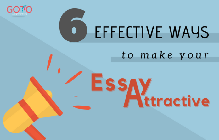 how to make an essay attractive