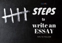 how to write an essay