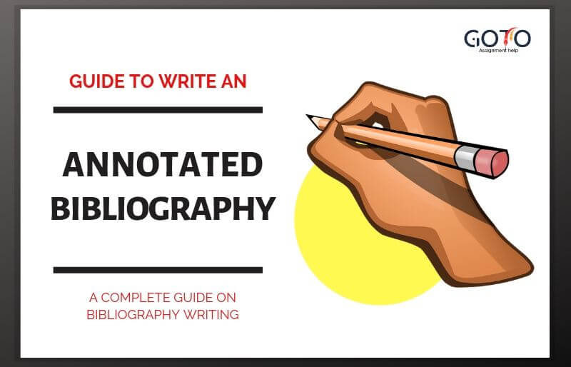 how to write an annotation for a bibliography