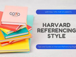 Harvard Referencing Style Guide, tips for harvard referencing